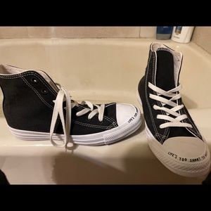 Converse “Life’s too short”